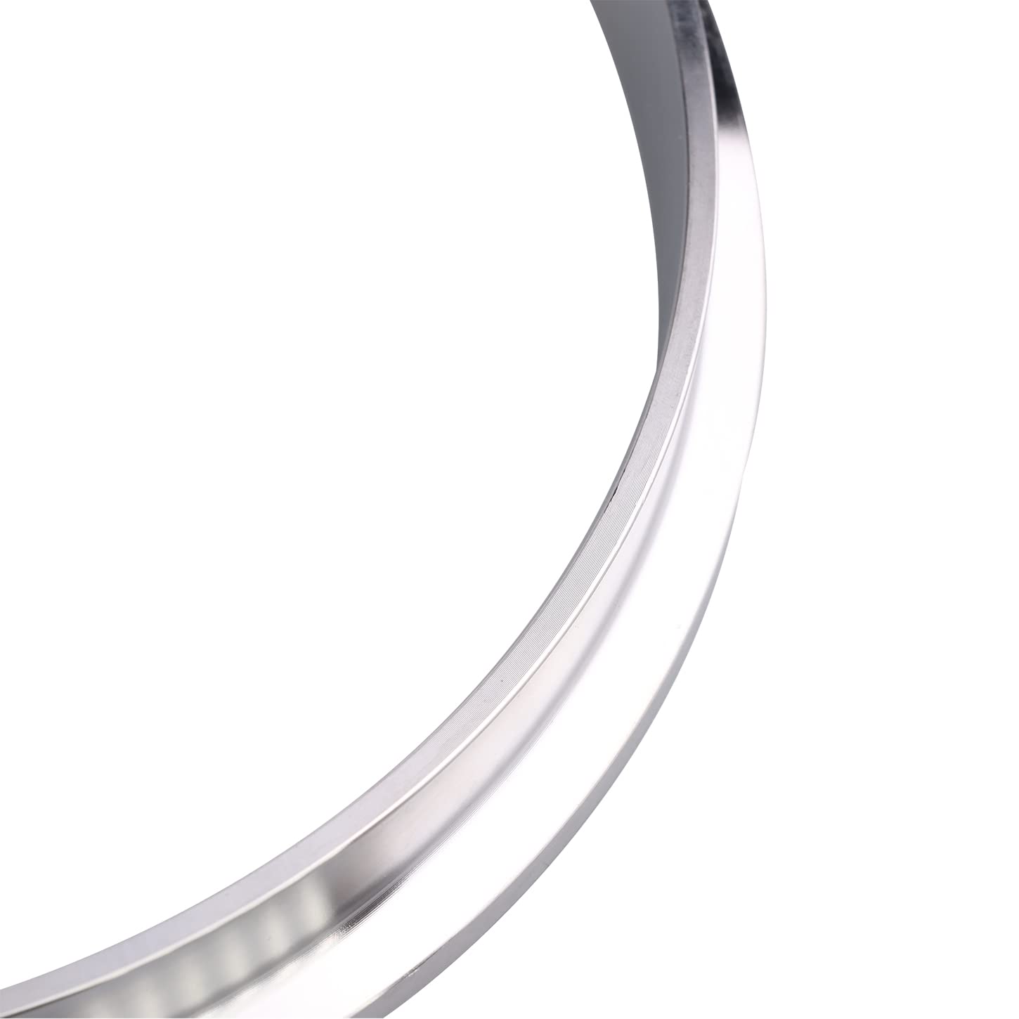 DERNORD Accesorio sanitario 304 de acero inoxidable, abrazadera de soldadura larga virola se adapta a la abrazadera Tri (tubo de 204 mm/8 pulgadas OD)