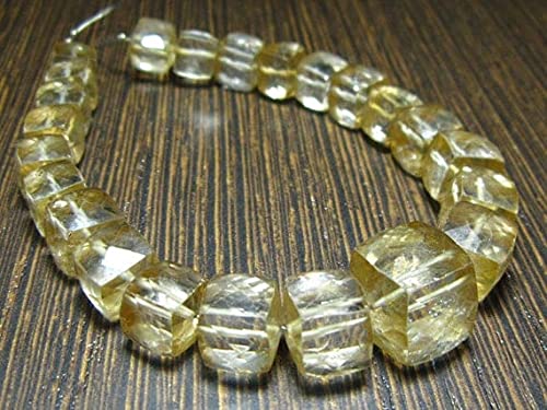 Quartz mystique jaune 7-9mm LKBEADS contre les pierres ternes : créez des bijoux éclatants