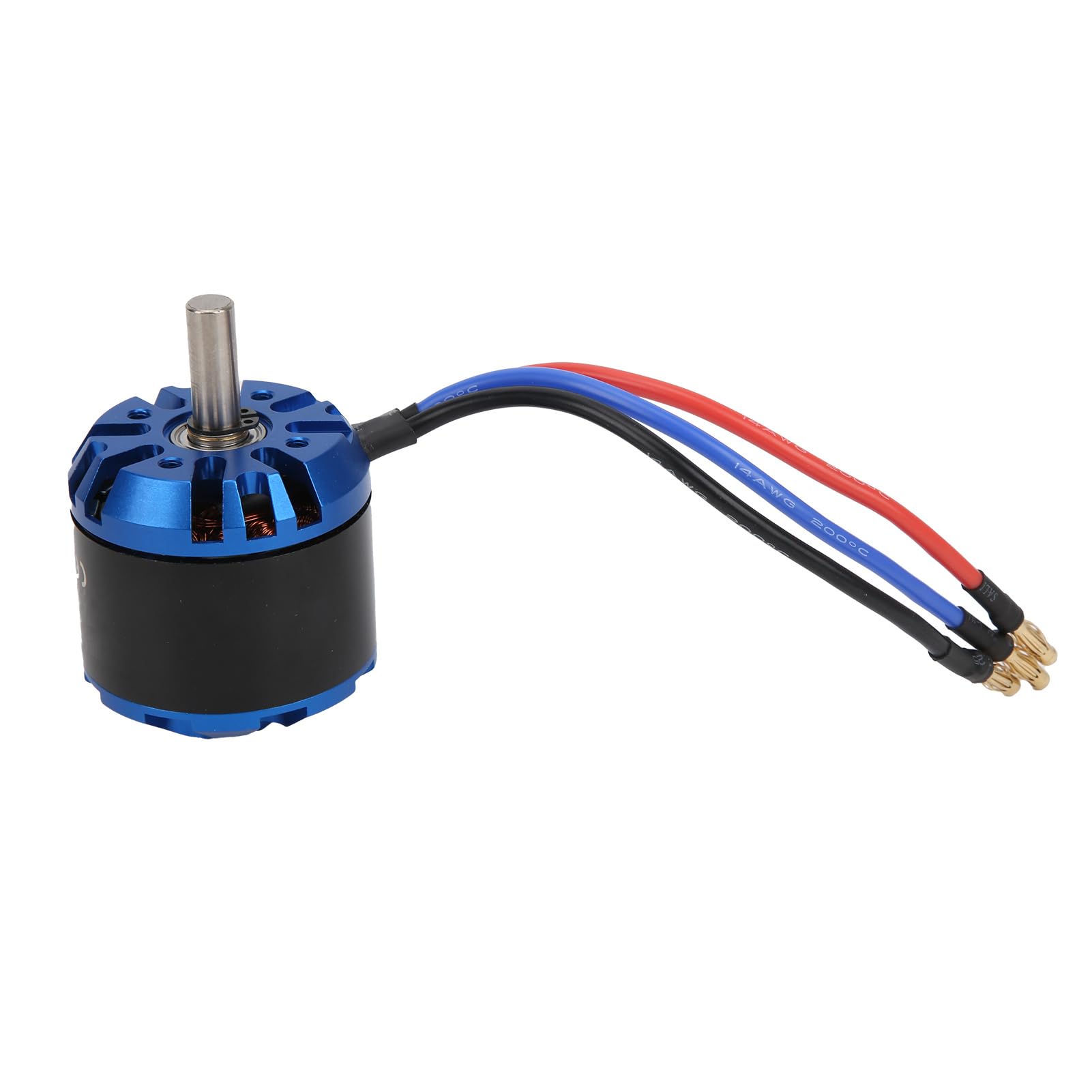 RiToEasysports Motore Brushless 5055 400KV, Motore per Aeroplani RC Leggero a Spinta Forte da 1420 W Ad Alte Prestazioni, con Spina a Banana da 4,0 Mm, per Parti di Aggiornamento di Aerei Ad