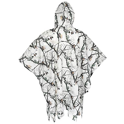 Festnight Homens Mulheres Capa de Chuva Multifuncional Impermeável Impermeável Poncho Impermeável pa