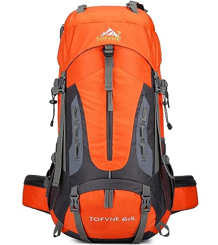 AQCTIM Mochila de Senderismo 70L Camping Trekking Paquete de Viaj...