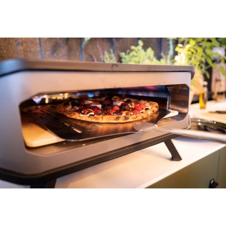 Pala per Pizza Perforata, 40 x 35 cm, in Acciaio Inox COZZE by