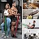 Widerstandsbänder 6 Stufen | Fitnessbänder für Krafttraining, Physiotherapie & Yoga/Pilates | Muskelaufbau & Crossfit Training (Männer & Frauen)