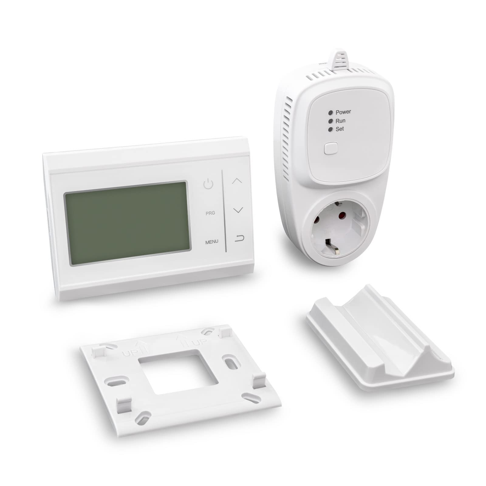 868MHz Funk-Thermostat/Raumregler Set, Sender mit Batteriebetrieb (2X AAA), Tuya Smart App für Smartphone & Tablet