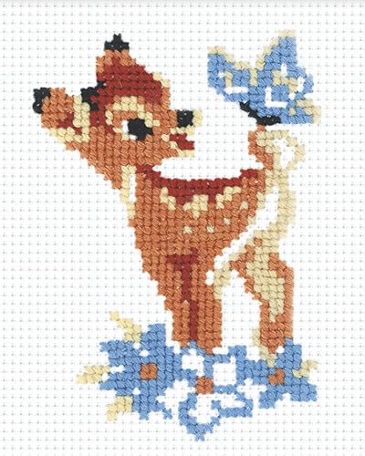 Image of RIOLIS - Doe 210, Cross Stitch Kits 5,12 inch x 6,3 inch, Cross Stitch Kits for Beginners & Advanced, Crossstitching Kit Adult, Embroidery Counted Stitching Kit