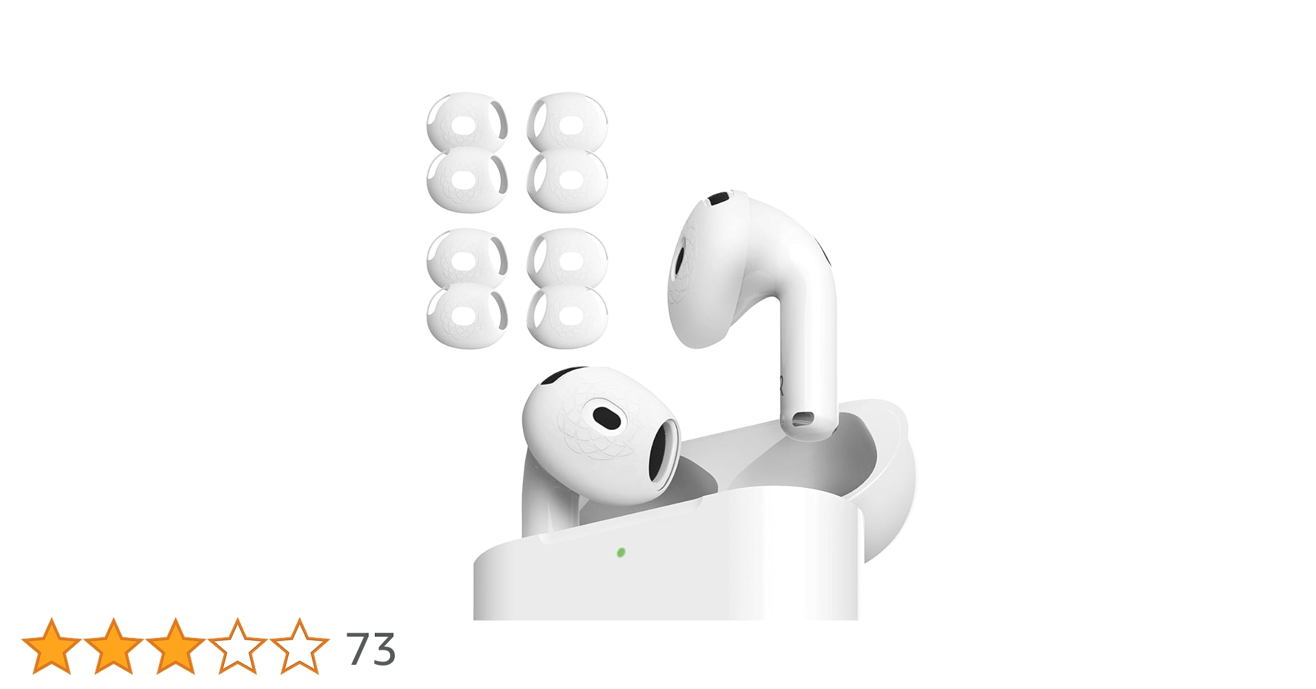 Amazon | AZLA SednaEarfit for AirPods 4 [Ultra Slim/Slim 各2ペア
