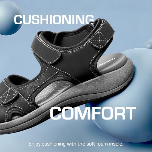 Image of DREAM PAIRS Women's Sandals Open Toe Lightweight Summer Shoes Walking Casual Outdoor