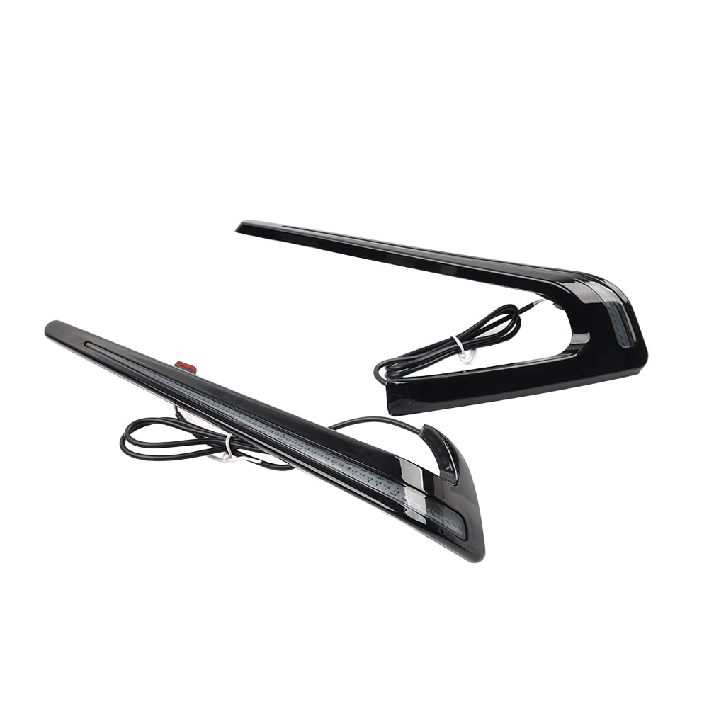 Bacar Brake Light Rear Saddlebag 1 Pair For Sport Glide (FLSB) 2018-2021 ABS Smoke