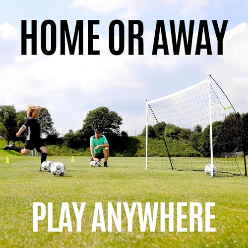 QUICKPLAY KICKSTER 12x6ft Football Goal – Quick Setup Portable Football Net for Youth Training, official size goal for 5v5 & 7v7 Mini-Soccer - Quick Setup Goal - Includes Carry Bag - Image 7