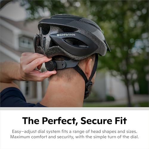 Schwinn Thrasher Helmet for Adults, Size 58-62 cm for Riders