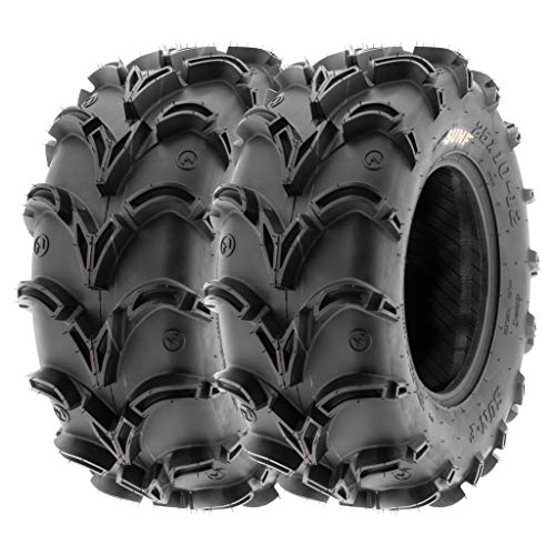 SunF 27x9-14 27x11-14 Mud v-shape ATV UTV Muddy Tire 6 PR A050 - BUNDLE