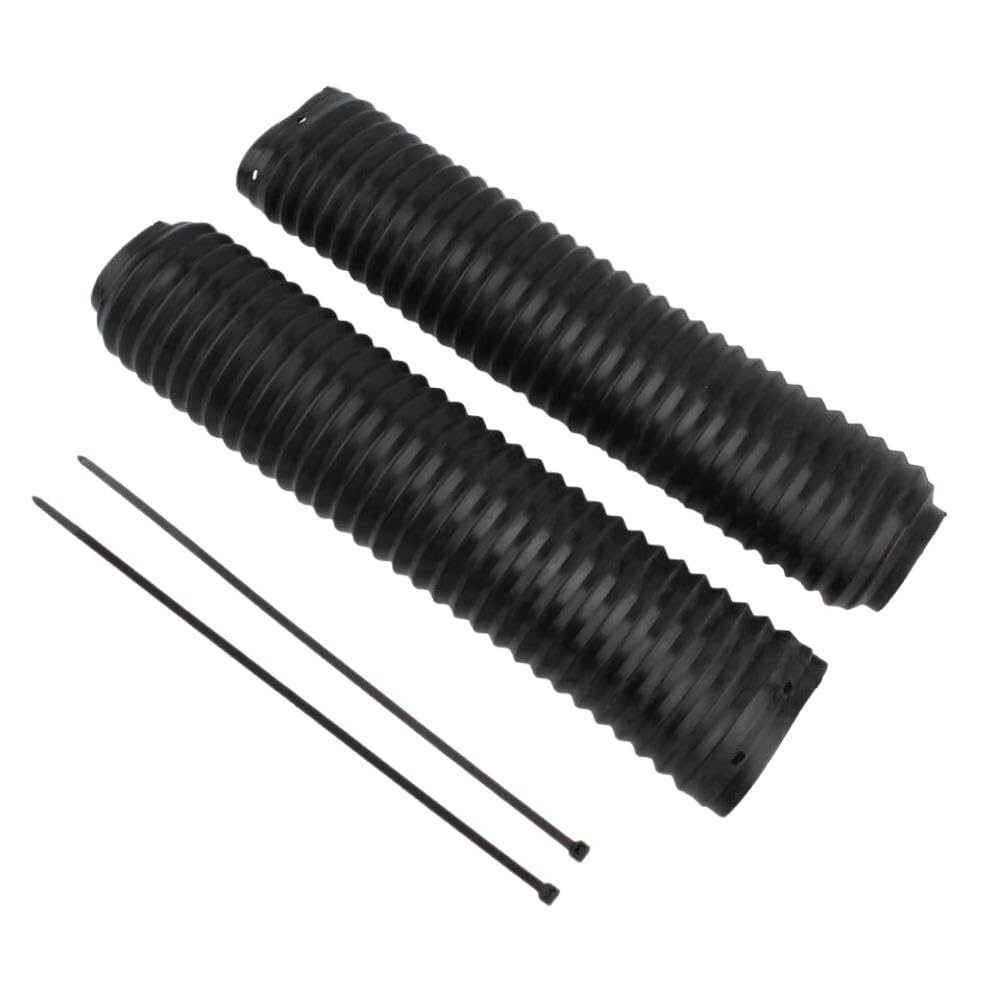 Couvercle De Garde De Fourche Noir Compatible avec Suzuki DRZ400 DRZ400E DRZ400S Et Kawasaki KLX400R