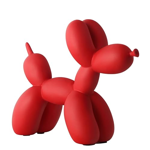 Creative Balloon Dog Sculpture Modern Home Decoration Trendy Animal Art