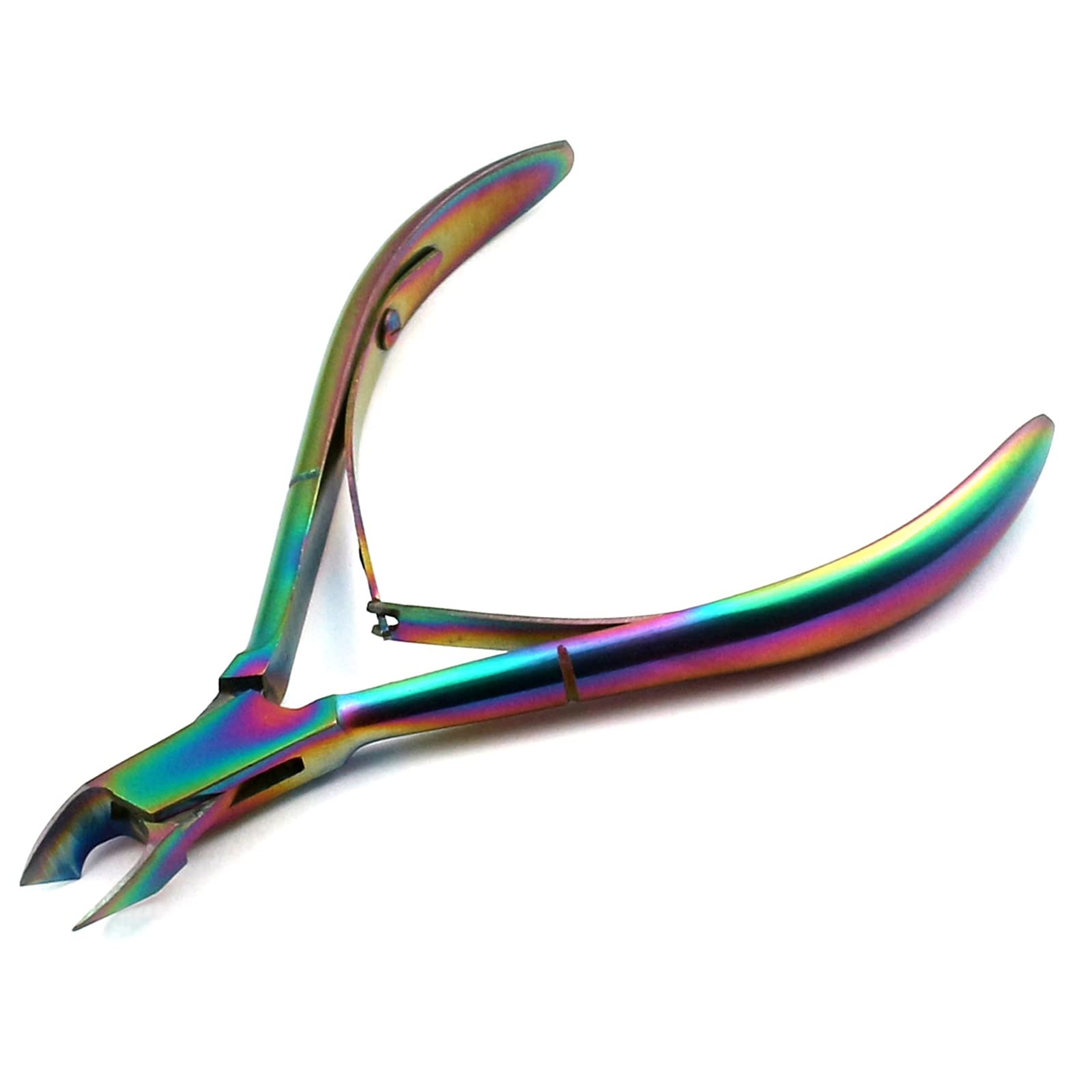 AAProTools Nail Cuticle 1pcs Set Nipper Rainbow Clipper Scissor Dead Remover Manicure Nail Art Tool