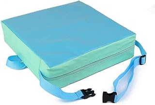 FAVOMOTO Krzesełko Poduszka Jadalnia Krzesło Podniesienie Poduszka Krzesło Zwiększenie Poduszka Dla Niemowląt Maluch Dzieci Poduszka Podwyższająca (Niebieski)