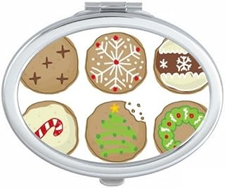 Circle mas Tree Green Illustration Oval Mirro...