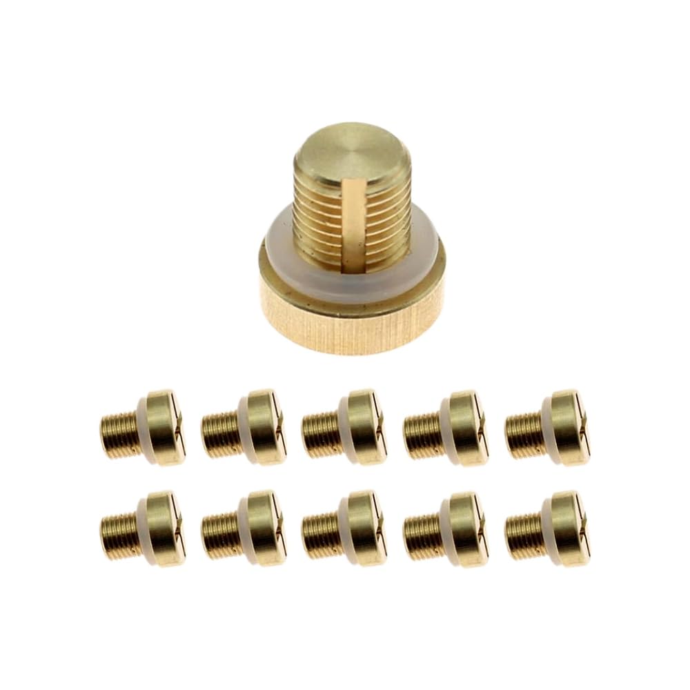 Cloudburstvoltix 10Pcs Coolant Radiator Hose Bleed Screw Lr034624 Compatible With Vogue
