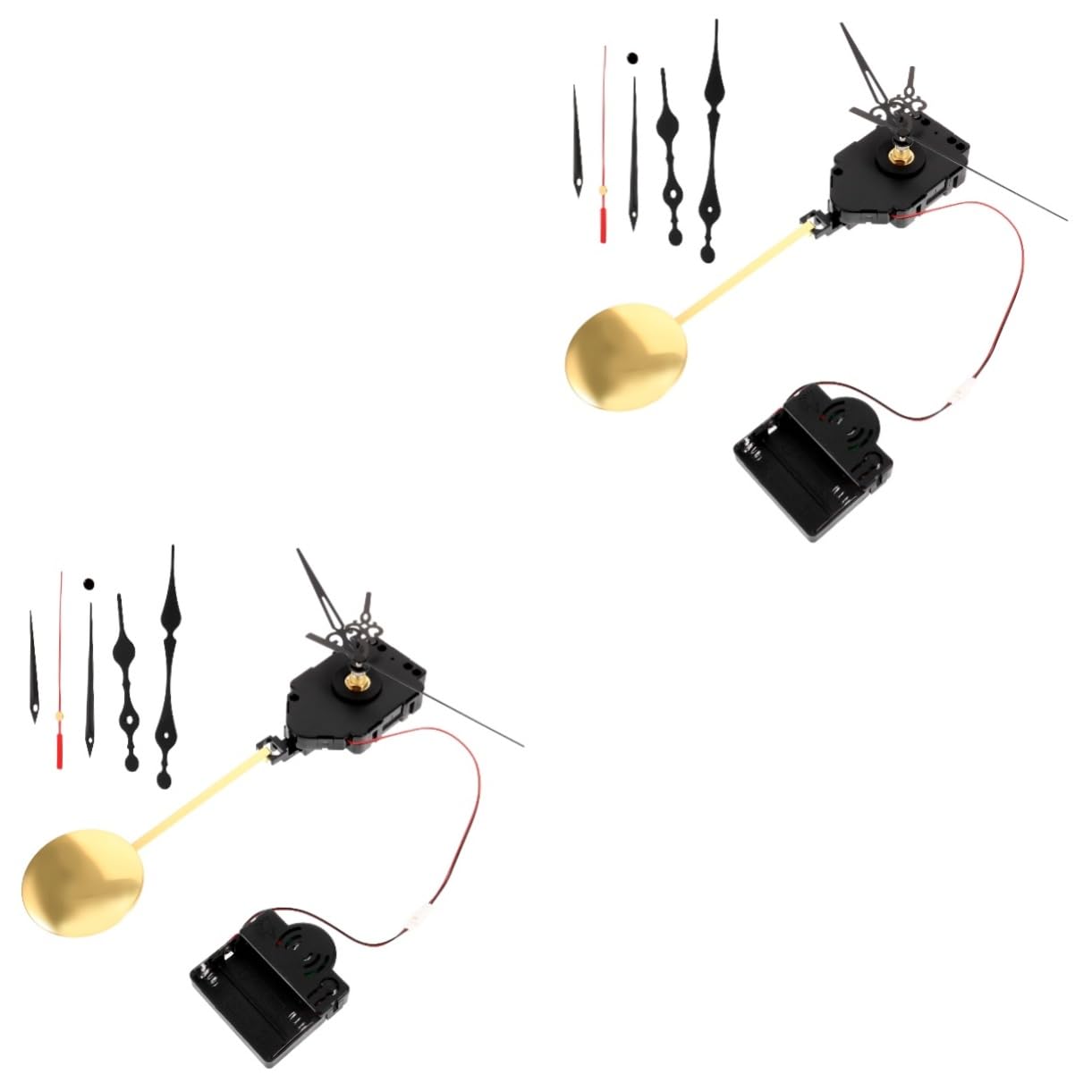 Mikikit 2sätze - Mit Musikbox Mechanismus Für Wanduhr Präzise Uhrzeiger Ersatzteile Für Bastelprojekte Für Reparaturen Und Kreative Uhrenideen