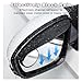 2 Pcs Car Side Mirror Rain Visor Guard for Mini Hatch (R50) Cooper S (R53) Hatch (R56) Clubman (R55), Mirror Rain Visor Eyebrow, Car Rearview Mirror Rain Shield, Rear View Mirror Rain Visor Guard