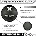 CanDo Soft Medicine Ball 5-Piece Set, 2lb, 4lb, 7lb, 11lb, and 15lb, for Physical Therapy and Fitness Exercises, Easy Grip Rubber Weighted Exercise Ball for Workouts