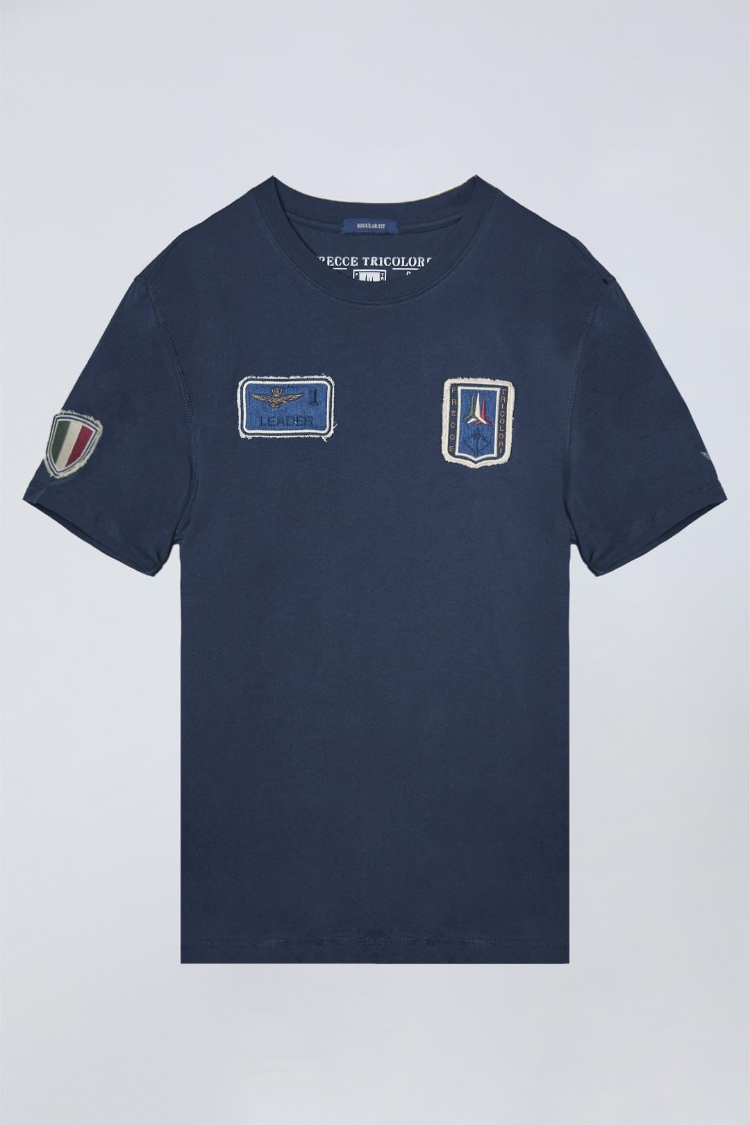 Aeronautica Militare t-Shirt TS2411 da Uomo, Maglia, Maglietta, Felpa Frecce Tricolori