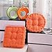 Oreiller Carré De Méditation Oreiller Au Sol Pour S'asseoir Sur Le Sol Solide Coussin De Siège épais Coussin De Méditation Coussin De Yoga Salon De Yoga Canapé Extérieurbalcony-Orange Square-45x45*8cm