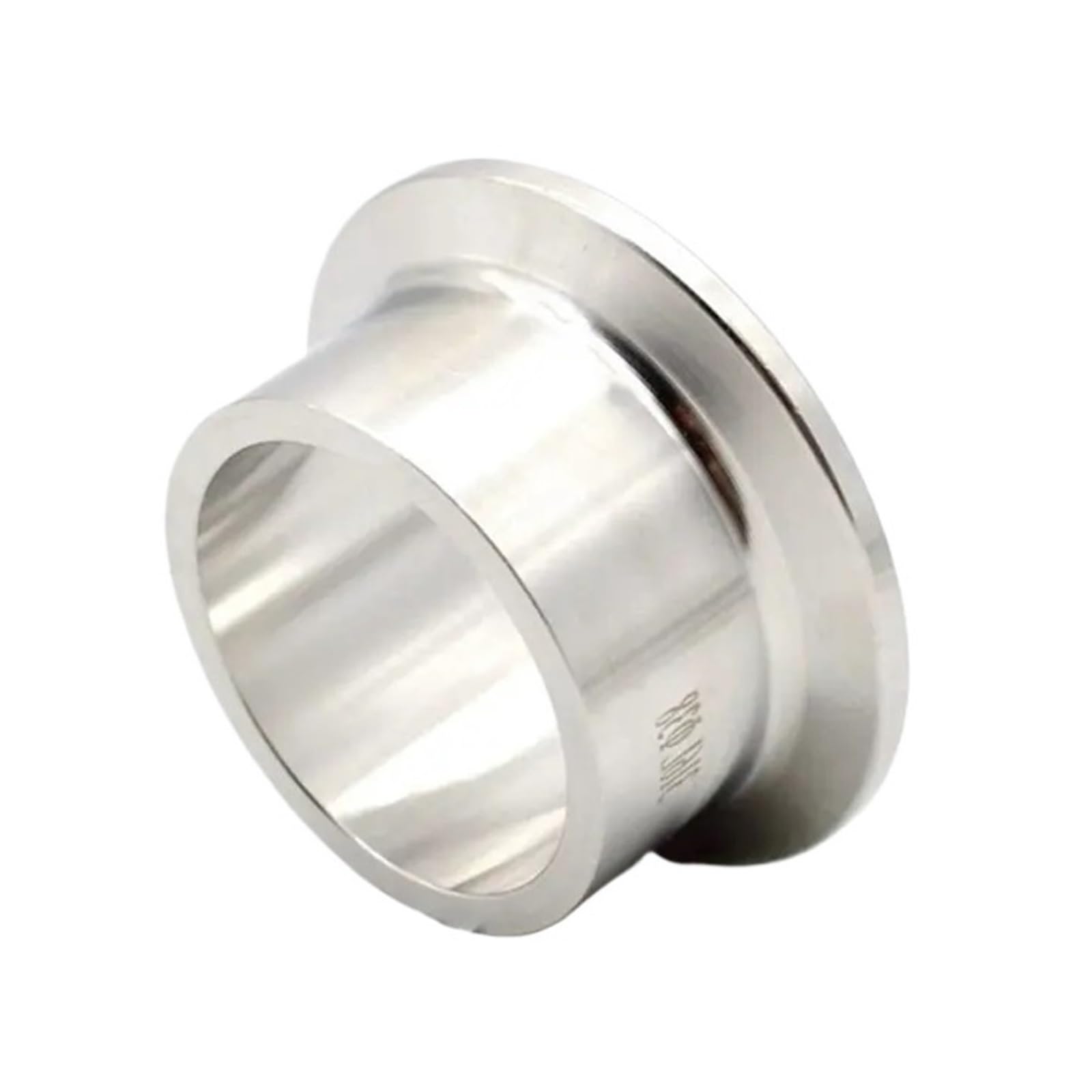 MQXFCZUX 1pcs 19-108mm OD 1.5in 2in -4in Tri Clamp 3mm Wall SUS304/316 Weld Ferrule Fitting(SS304,51mm Pipe OD K64mm) MQXFCZUX