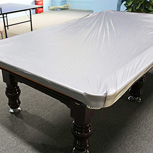 Cubierta para mesas de billar de 8 pies impermeable de 260x170 cm Cocoarm gris 2