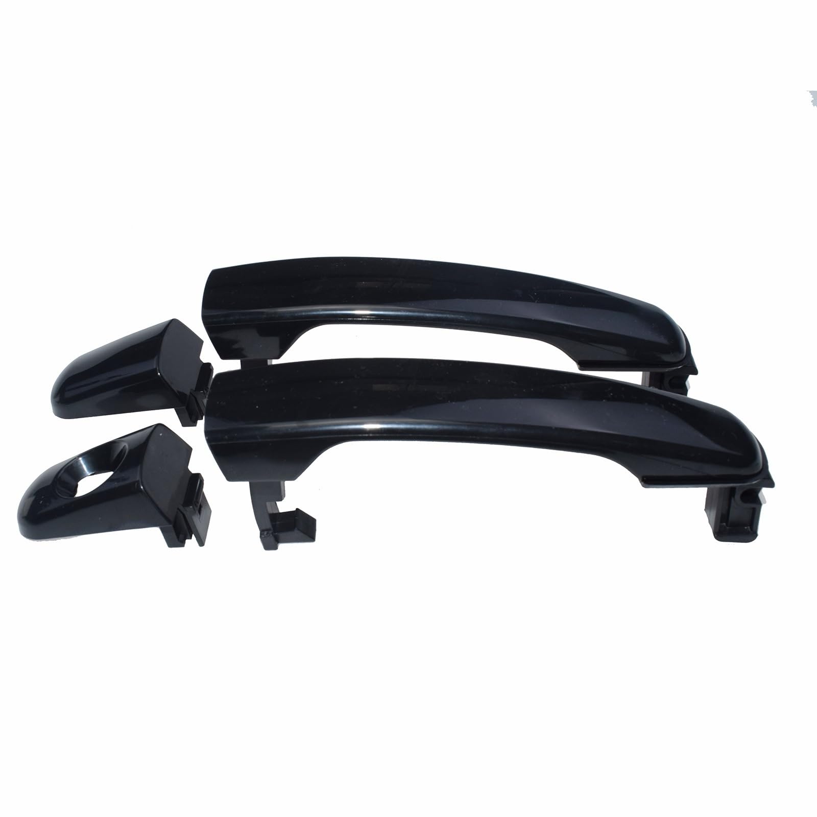 Hguvsjd Car Exterior Door Handles for Chevrolet for Equinox for Malibu for HHR 2005-20111 OE: 22672194 Front Rear Left Right Outside Exterior Door Handle(Left Right Pair)