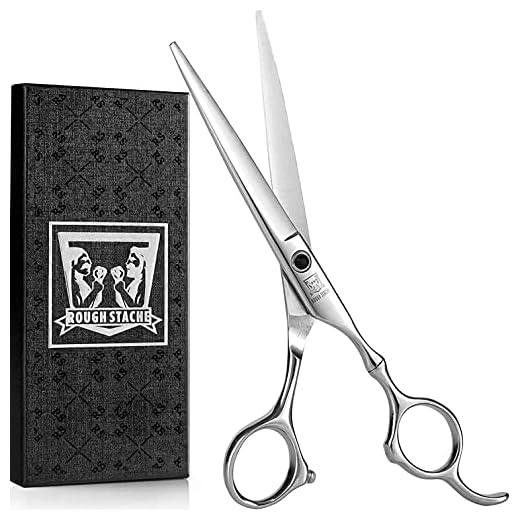 Hair Scissors -VERY SHARP- Barber Hair Cutting Scissors 6.5 inch Razor Edge Hair Cutting Shears for Salon - Made from Stainless Steel with Fine Adjustment Screw