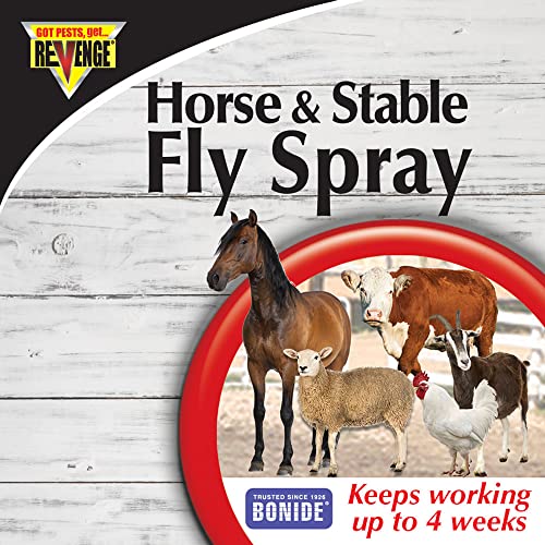 Bonide Revenge Horse & Stable Fly Spray, 32 oz Ready-to-Use - image 4