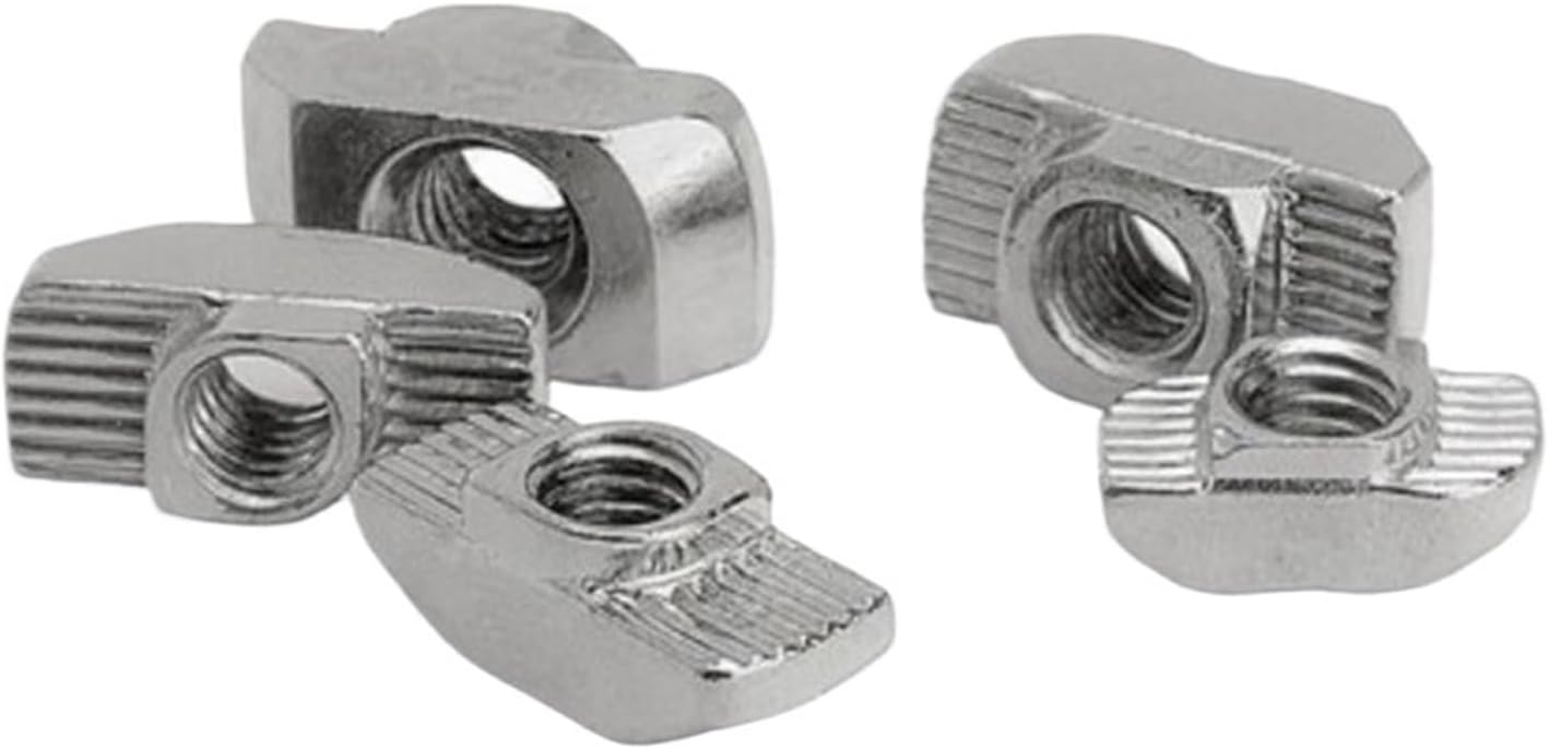 10-100PCS M3 M4 M5 M6 M8 T-nut T Nut Hammer Drop in Sliding Nut Fasten 1515 2020 2525 3030 4040 4545 Aluminum Extrusion (Size : 20-m3 100pcs)
