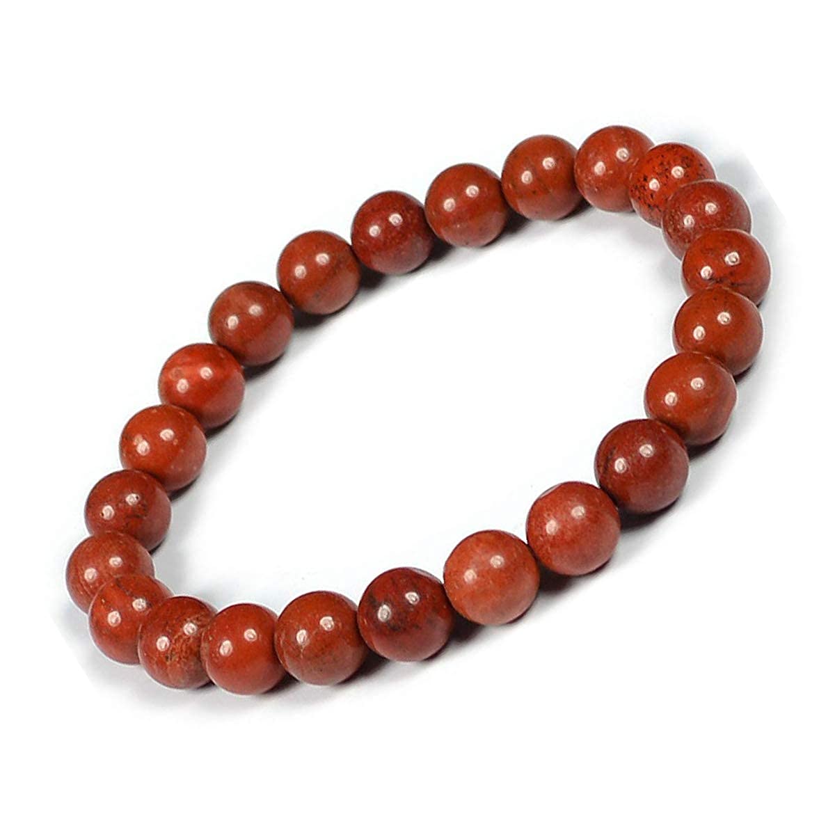 GEMTUB Unisex Adult Certified Natural Red Jasper Crystal Bracelet Round Beads 8 Mm Stone Bracelet For Reiki Healing And Crystal Healing Stones Bracelet (B0964YSZ7C) Amazon Price History, Amazon Price Tracker