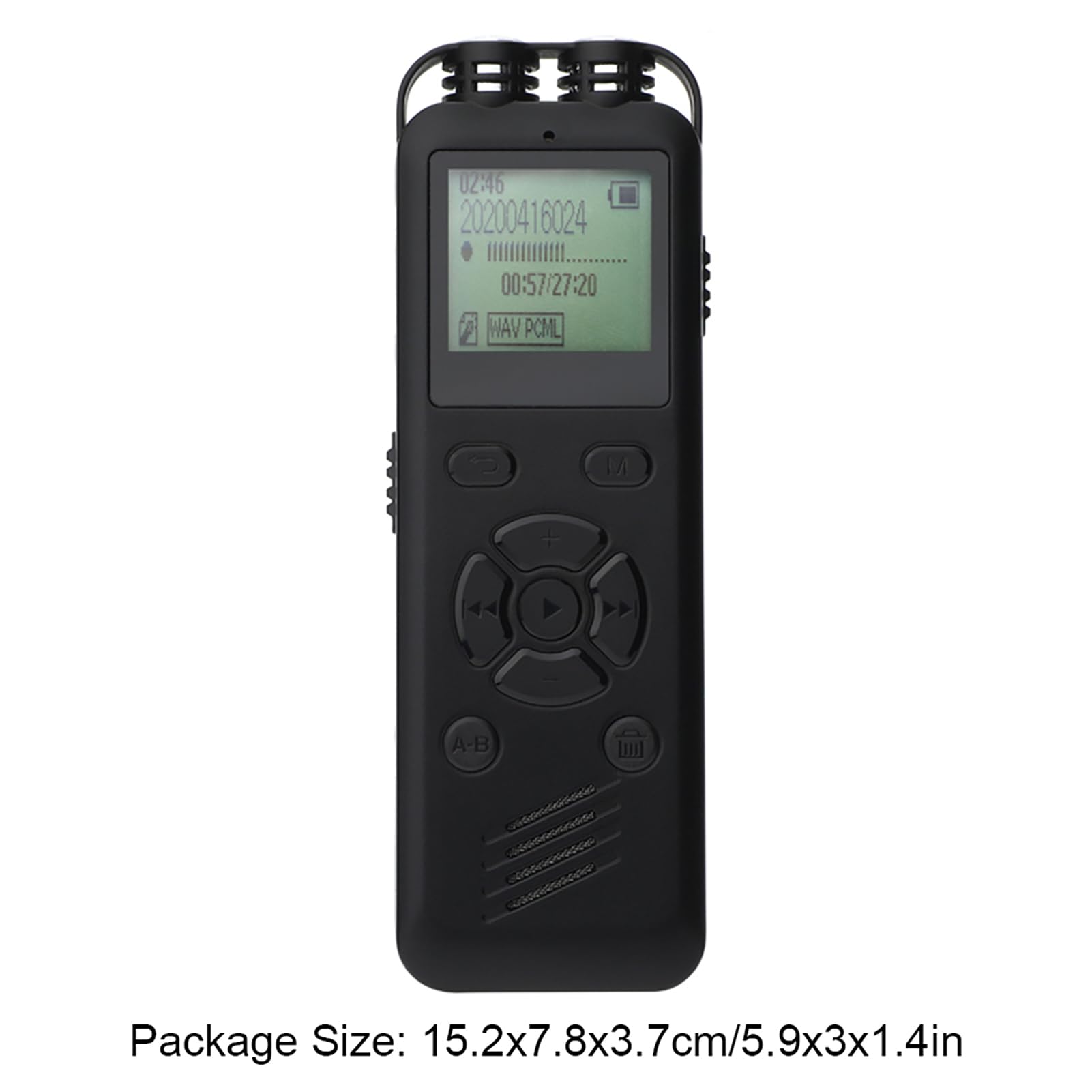 Enregistreur Vocal, Enregistreur avec 20 Heures d'Enregistrement Continu Enregistreur Audio de 8 Go pour Enregistrement Sonore Clair et Persistant (32GB)