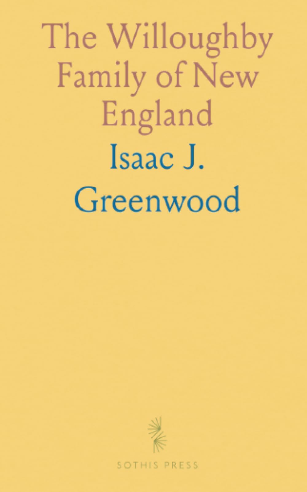 The Willoughby Family of New England