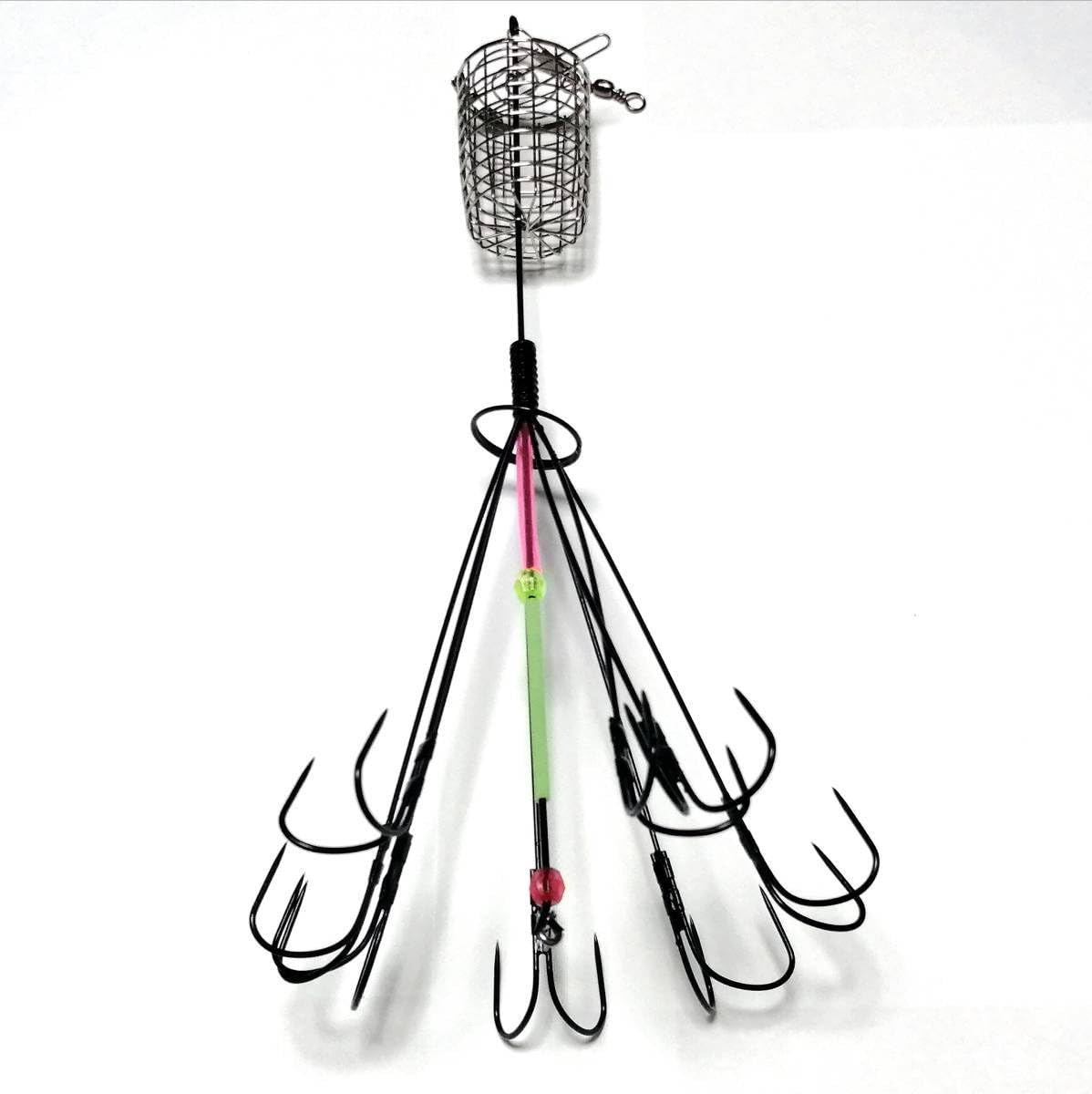 Amazon.co.jp: ギャング仕掛け ハゲ掛け 引掛け釣り 掛けサビキ