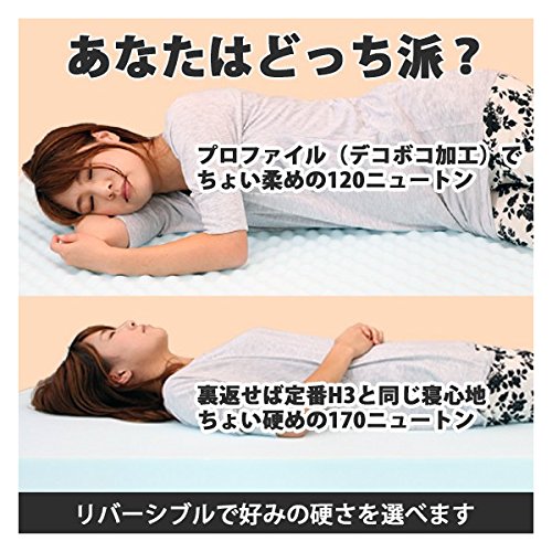 Amazon｜エイプマンパッドPAD5 高反発 ふとん 厚み5cm ダブル ライト 