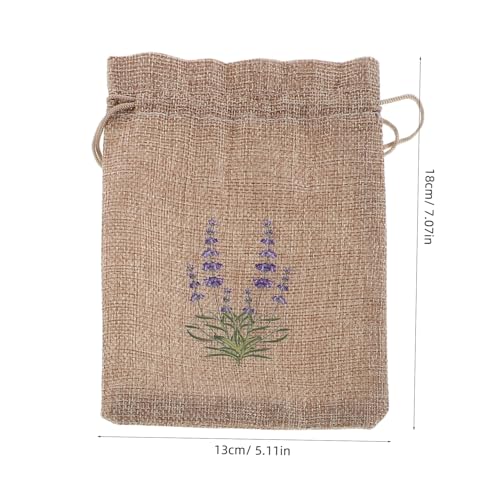 Ipetboom 8 piezas bolsas sachet de lavanda para aroma miniatura 2