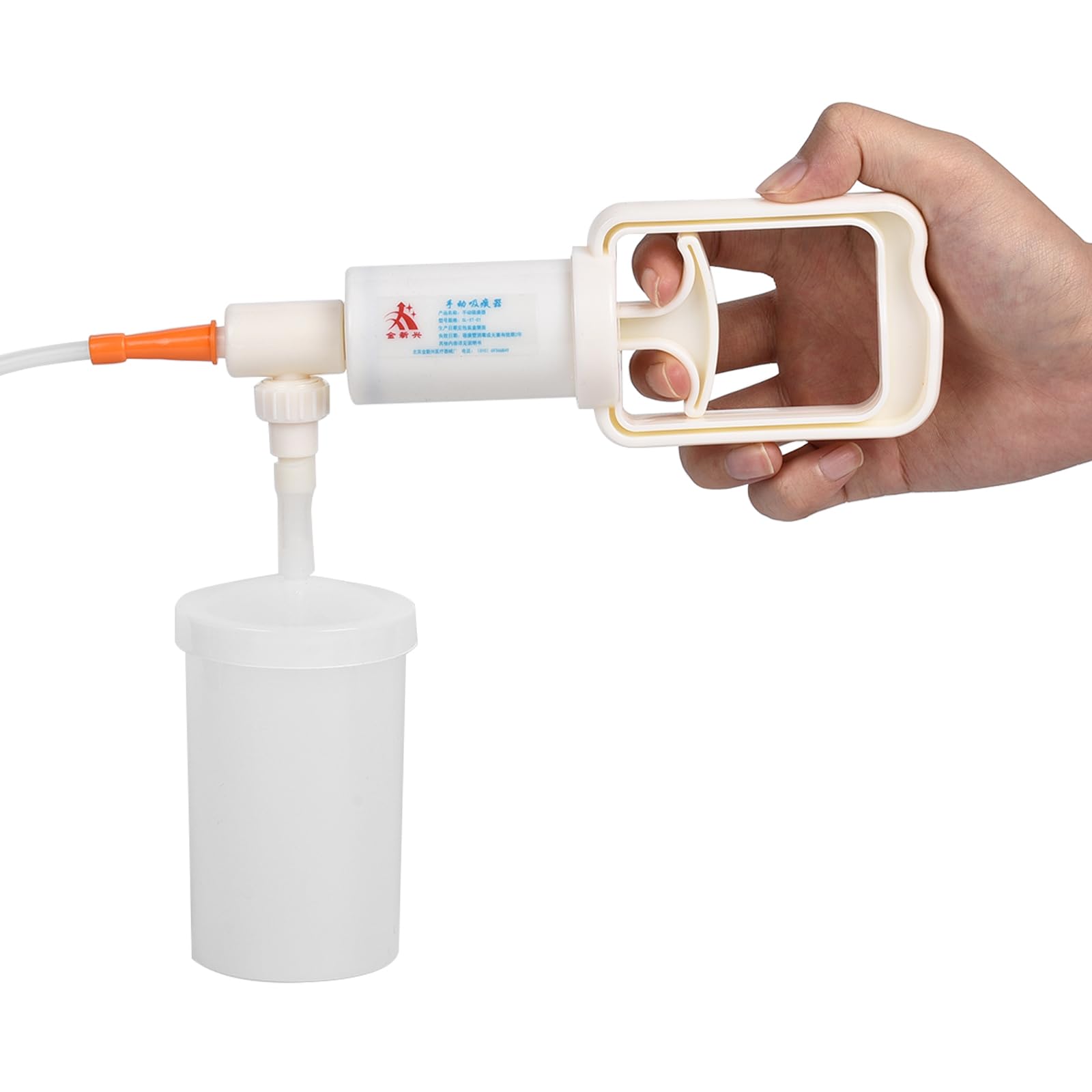 Manuelles Saugpumpen-Sputum-Aspirator Schleim-Saugpumpen-Gerät Hand respirator isch für ältere Menschen (Typ A)