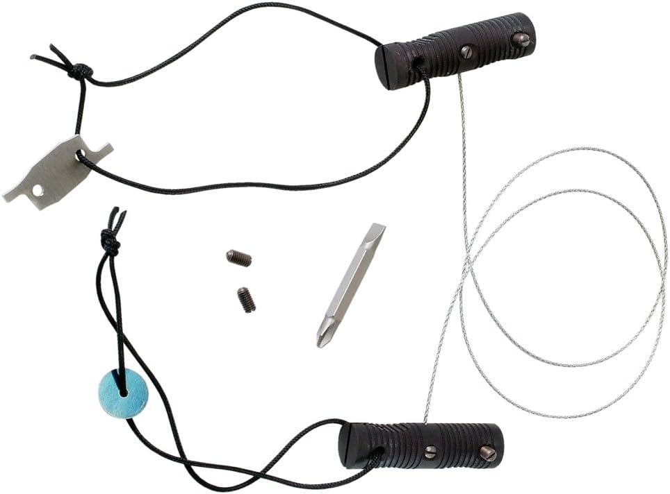 FastFire Grip-S Survival Tool with Handles, Drivers and Wire Saw