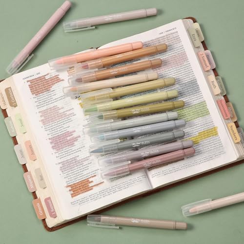 Image of Mr. Pen- No Bleed Gel Highlighters, Soft & Muted Colors, 16 Pack | Bible Highlighters and Pens No Bleed, Bible Markers for Study, Journaling, School Supplies and Accessories