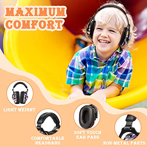 Zohan Em030 [Upgraded] Kids Ear Protection Safety Ear Muffs (Purple Graffiti) #TOP3