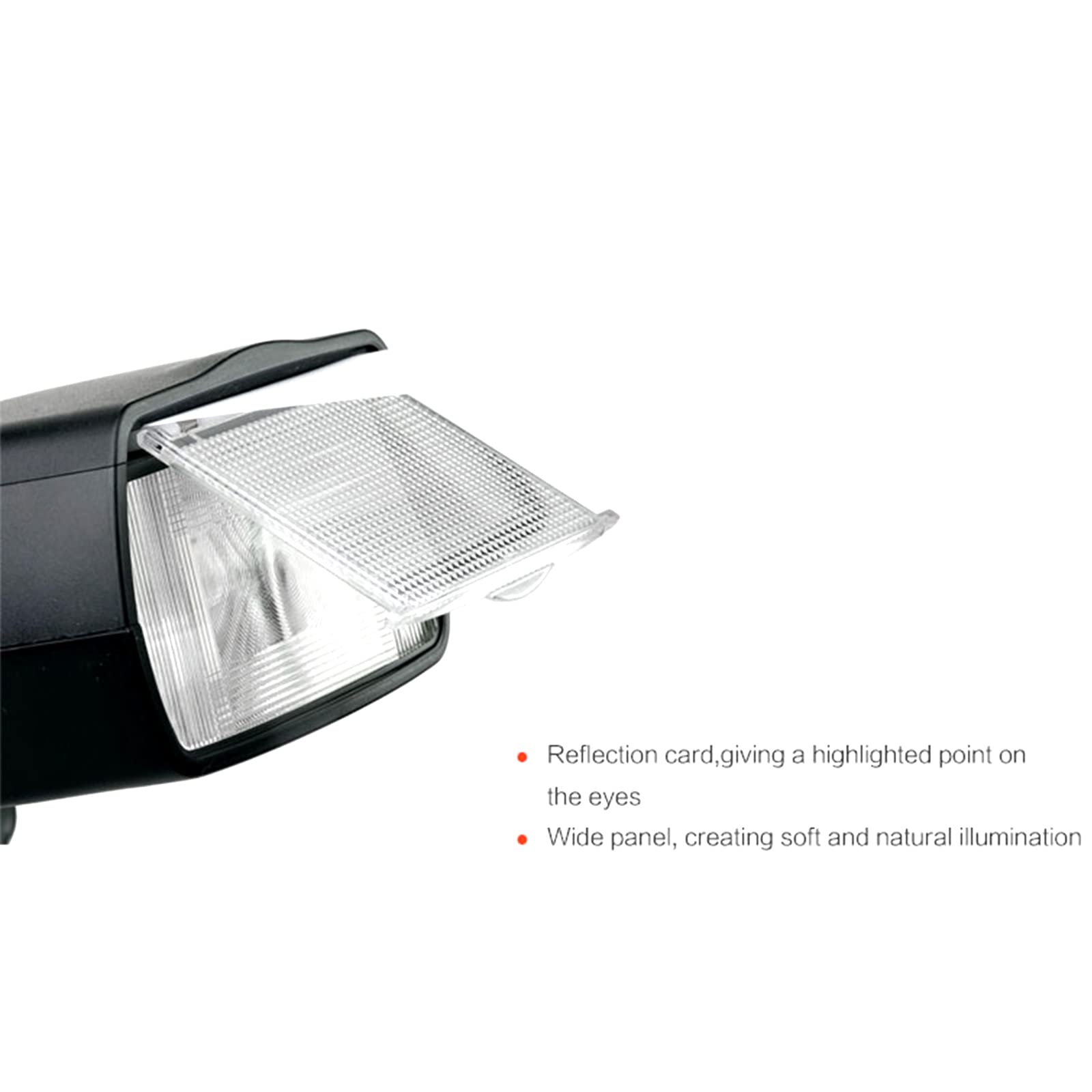 Godox TT520II Wireless Transmission Flash Speedlite - Built-in Receiver and RT Transmitter Compatible for Canon Nikon Panasonic Olympus Pentax and Other DSLR Cameras with Standard Hot Shoe