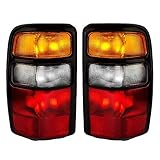 EPIC LIGHTING OE Style Replacement Rear Brake Tail Lights Assemblies Compatible with 2004-2006 Subur