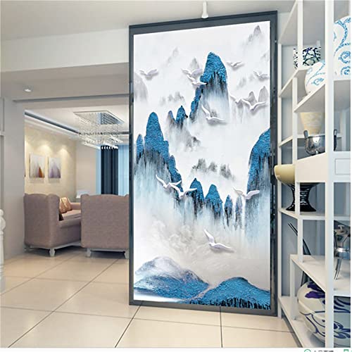 Peinture diamant oiseau bleu XXL 70x140cm broderie strass complet