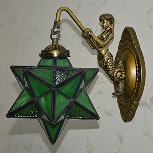 Lampe murale sirène pour tamiser l'éclairage chambre à coucher