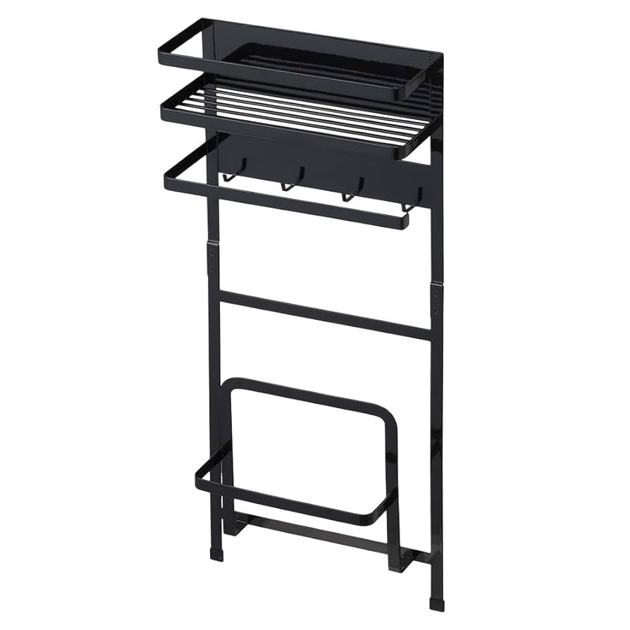 Amazon.co.jp: 山崎実業(Yamazaki) 洗濯機横 マグネット 収納