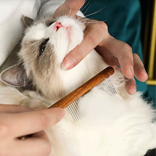 2pcs Pettine per Animali Domestici in Acciaio