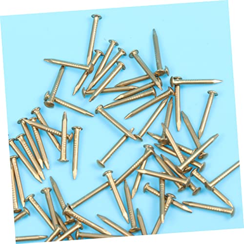 3 sets de clavos decorativos de latón para muebles, 200 piezas por set, adecuados para carpintería y decoración de muebles modernos miniatura 4