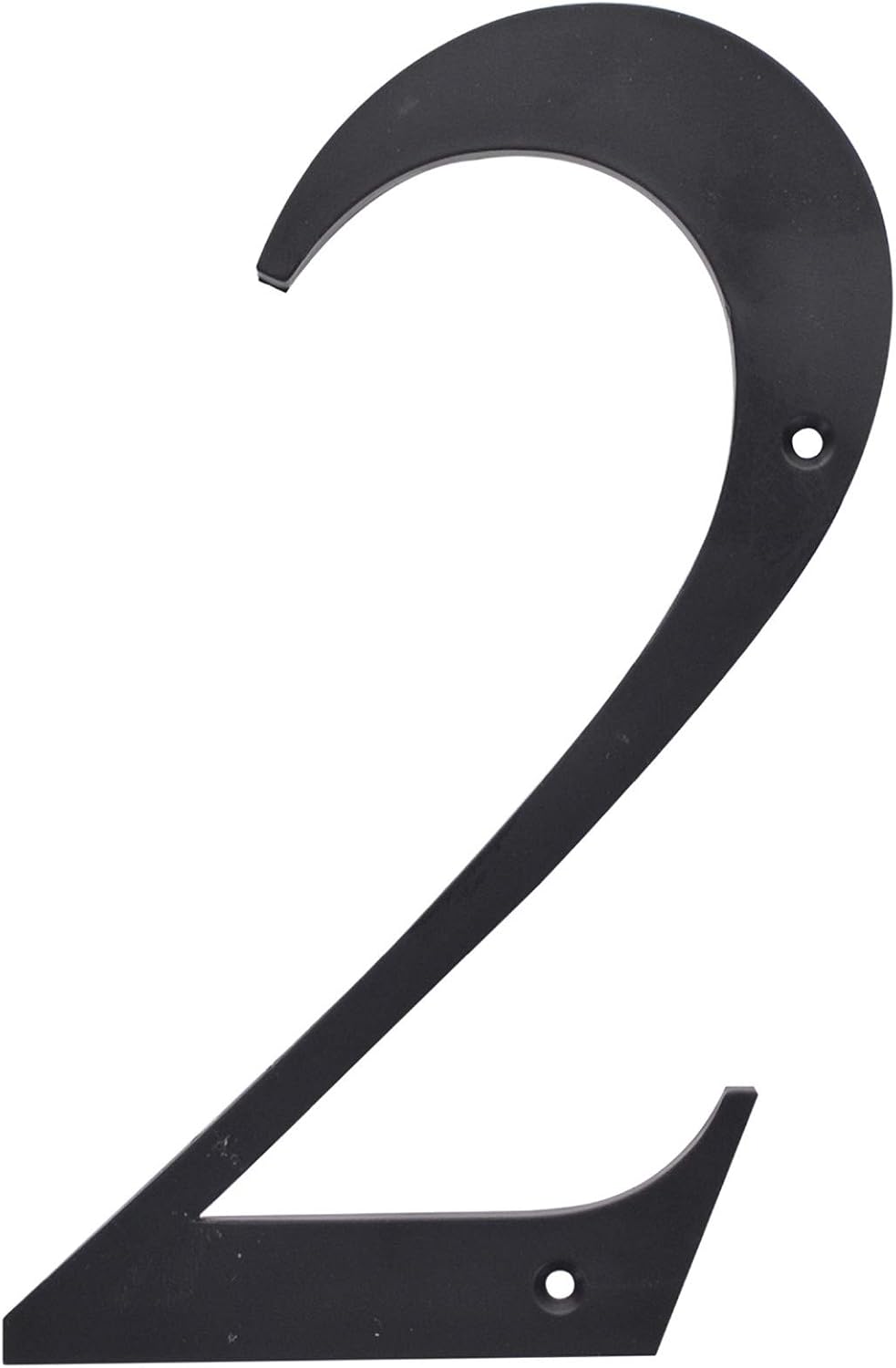 Hillman 847374 Black House Number 0, 6-Inch Nail Plastic